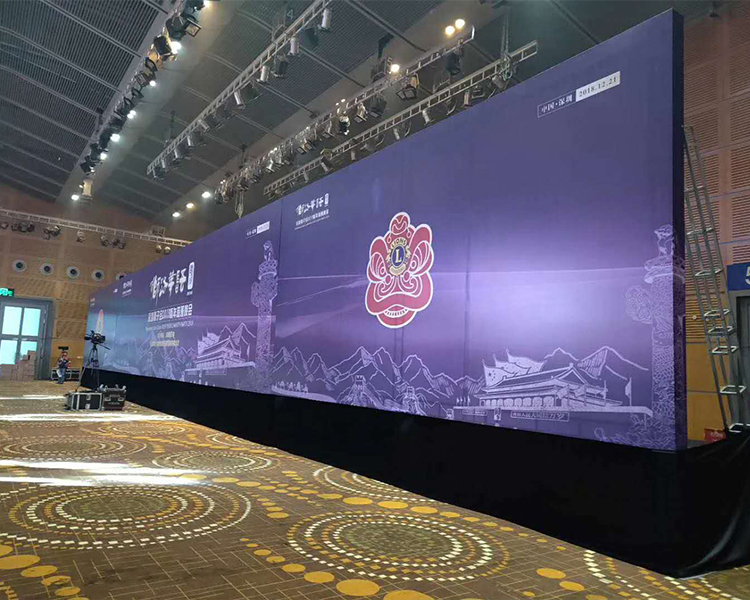 展示器材及桁架搭建